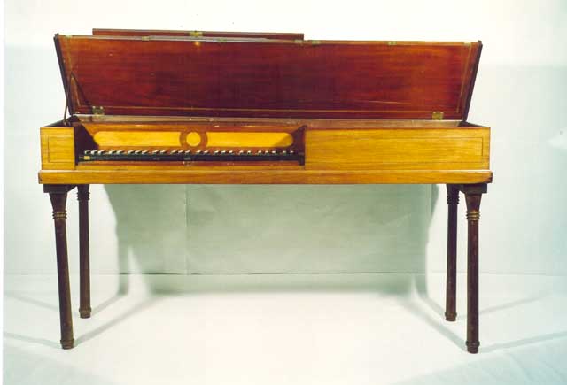 Tafelklavier anonym, ca. 1800; Gesamtansicht