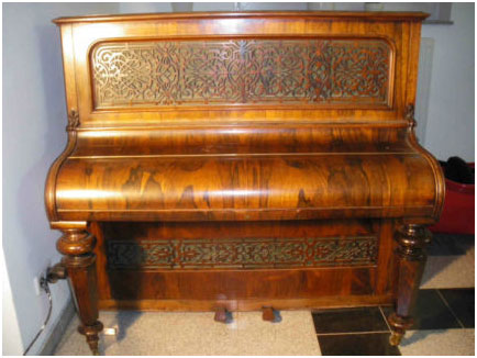 Pianino John Broadwood & Sons 1863