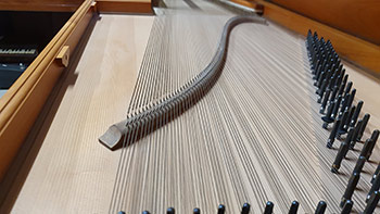 Clavichord Wilhelm Heinrich Baethmann, Kopie J. C. Neupert #31208